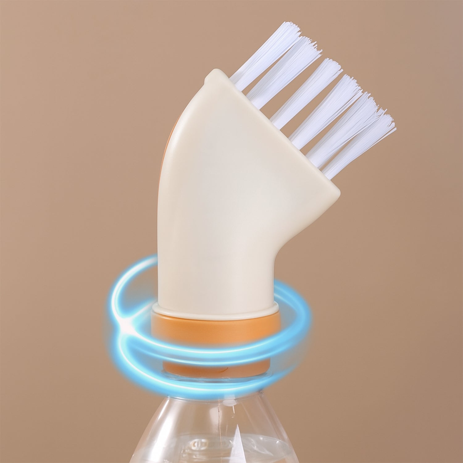 Bottle-Top Cleaning Brush Bottle-Top Cleaning Brush